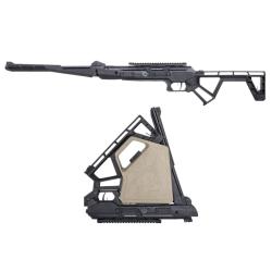 Carabine a air comprim&eacute; de Survie pliante BM8 4,5mm plomb 20 J