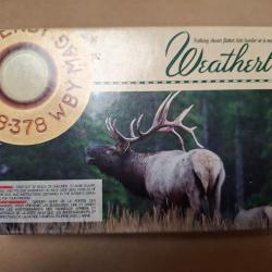 Balles 338-378 Weatherby Magnum 250gr Nosler partition