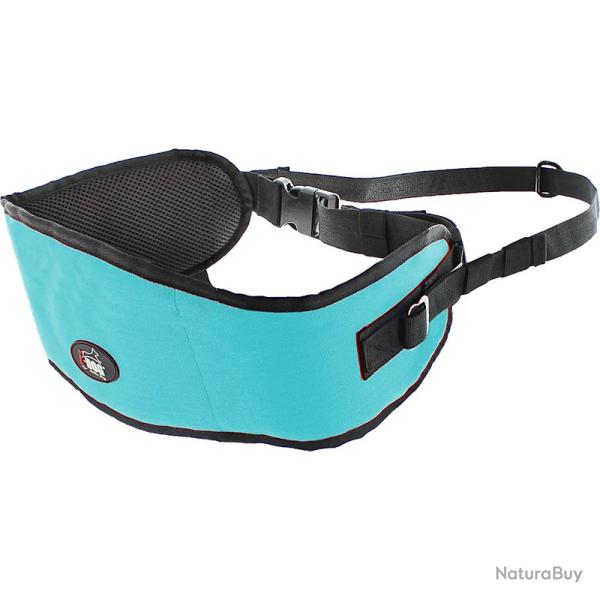 Baudrier Ceinture I-DOG CANICROSS Gamme Easy cani Marche Utilisation Loisirs avec Son Chien, Bleu