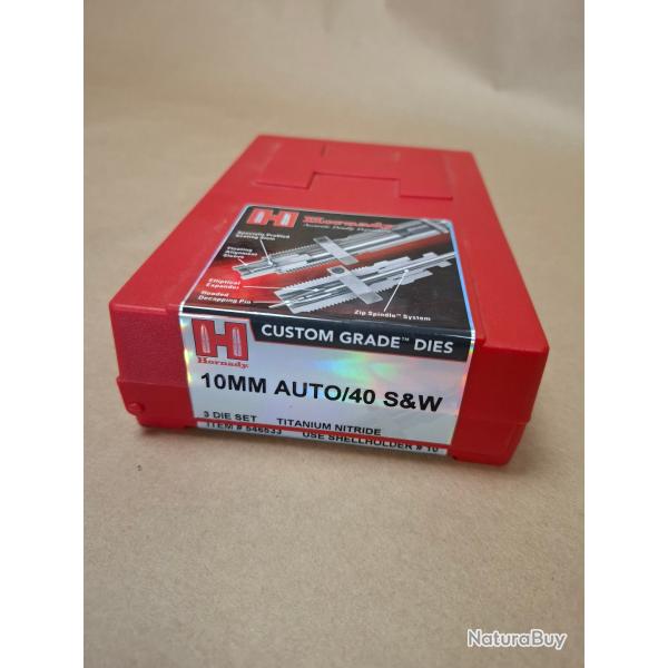 jeu d'outils 10mm AUTO/40 S&W Hornady