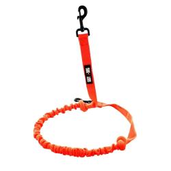 Longe Easy (Laisse) de Traction pour Chien, Utilisation Sportive ou Loisirs, I-DOG, Orange