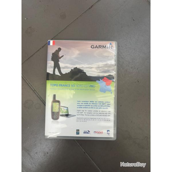 carte garmin topo france v3 nord-est pro a vendre aux ench�res, destockage chasse armurerie