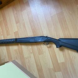 Fusil superpos&eacute; Manuchasse MXL synth&eacute;tique int&eacute;gral silence calibre 12/70 66 cm