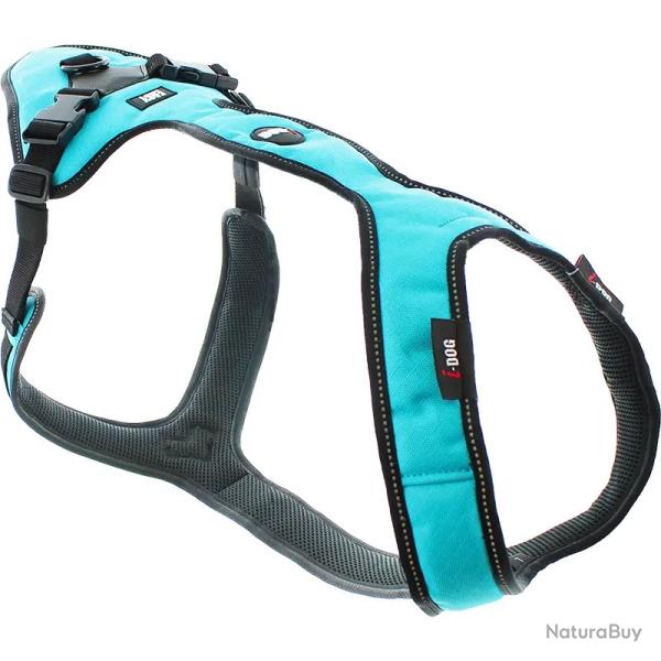 Harnais Easy pour Chien, pour activit� CANI Marche, CANI Cross, I-DOG Marque Fran�aise, Bleu 3XS