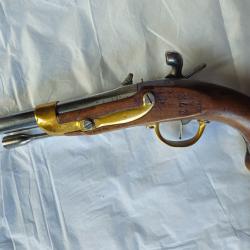 Pistolet de cavalerie r&eacute;glementaire Mod&egrave;le 1822 T - M.R. Maubeuge
