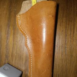 HOLSTER OU ETUI "GIL 36" POUR REVOLVER............a025