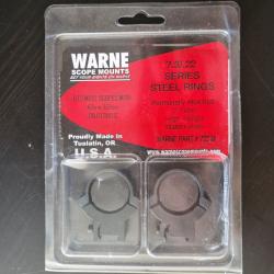 Paire de colliers Warne diam&egrave;tre 25,4 mm rail de 11 mm