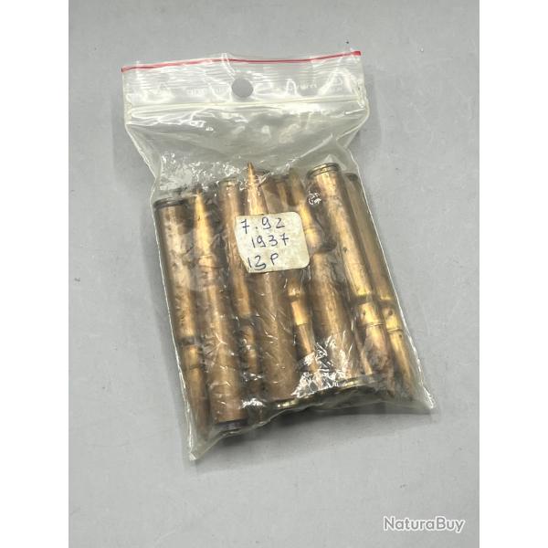 Lot de munitions de collection 8x57 IS (7,92x57 Mauser) - Dat�es 1937