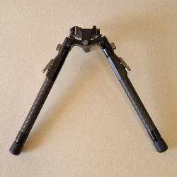 Bipied Tier One Tactical carbone 230 mm ( Tilt )
