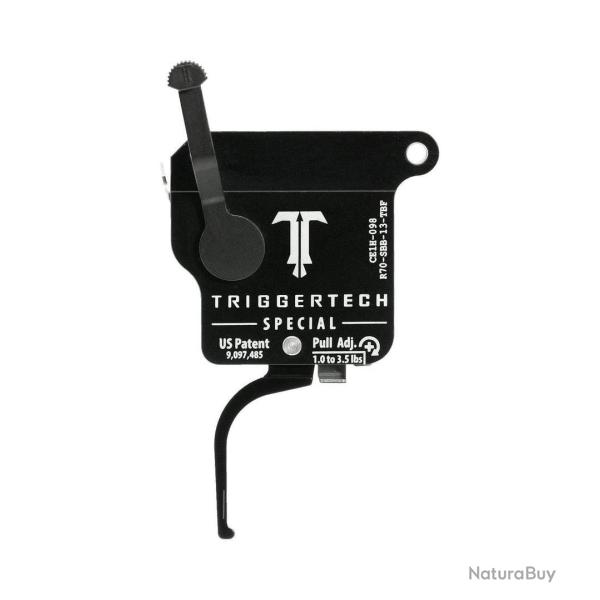 D�tente Triggertech Special noire � bossette pour boitiers customs ( droite )