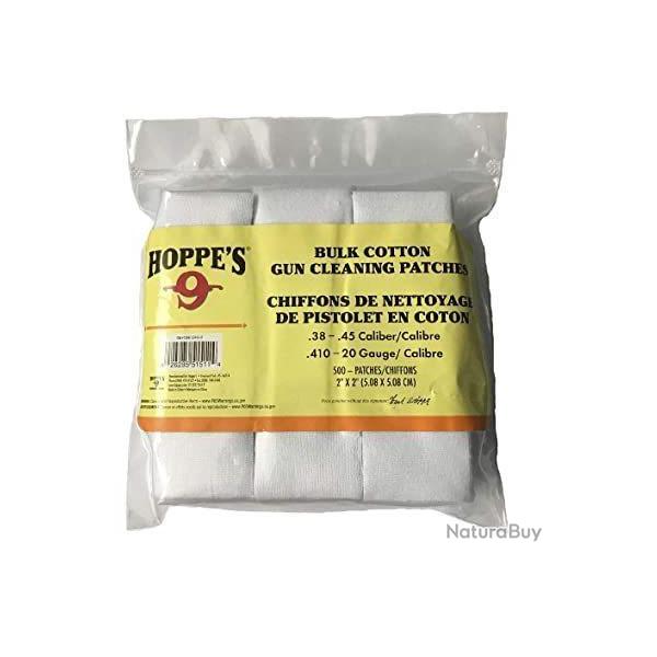Patches de nettoyage Hoppe's universels x 500