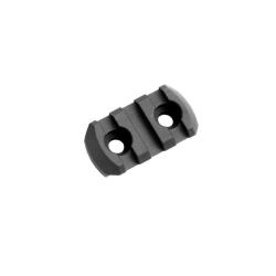Rail Magpul M-LOK / Picatinny 3 slots en alu anodis&eacute;