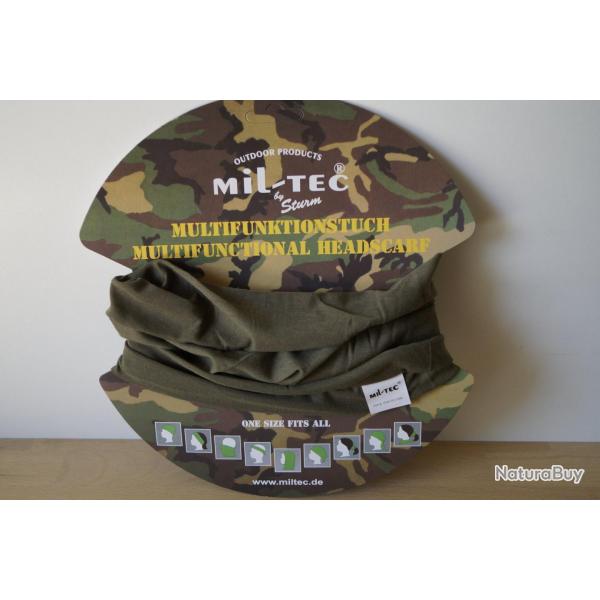 Col tout-en-un uni vert olive MIL-TEC