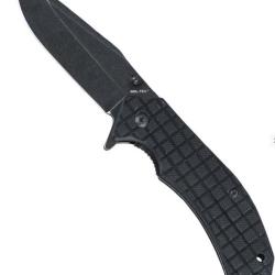 Couteau Mil-Tec Stone Washed noir MIL-TEC