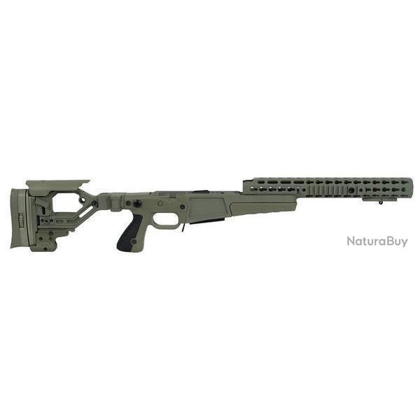 Ch�ssis AICS - AX pliant pour Rem 700 SA ( 308 Win ) Green