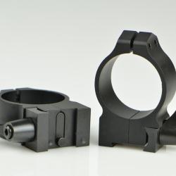 Colliers Warne &agrave; leviers 30mm - Tikka T3 Moyens