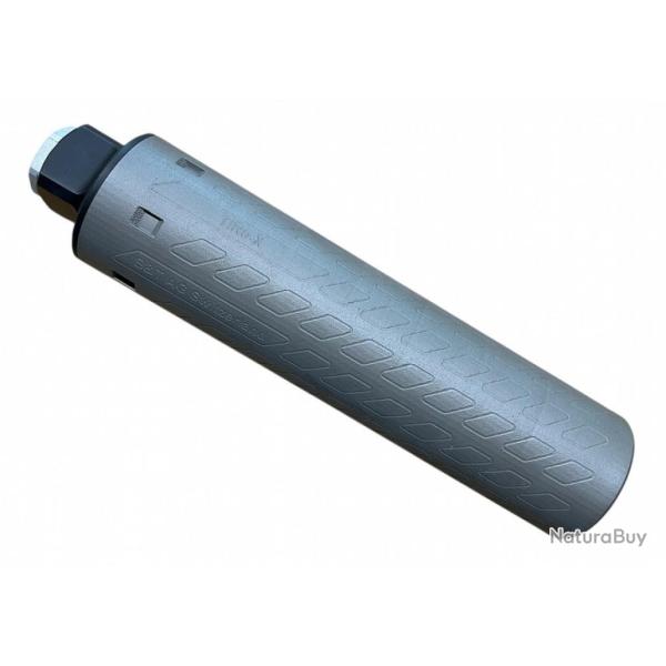 Silencieux B&T TiRe-X Titane impression 3D DM pour tout calibre Inf�rieur � 8.0mm 5/8-24