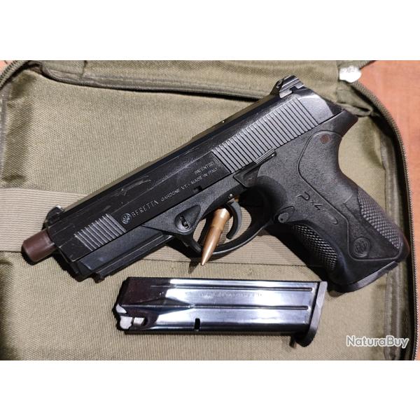 Pistolet Beretta PX4 Storm 9mm - Double action - Occasion - 2 chargeurs + Housse - PROMO ! -