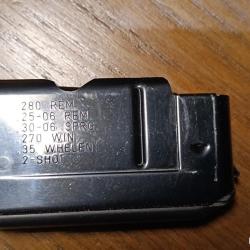 Chargeur inamovible remington