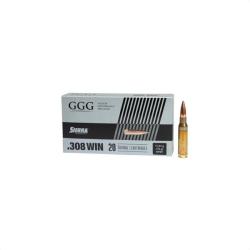 Munitions GGG cal 308 Win - 175 grs HPBT Sierra Matchking x 20