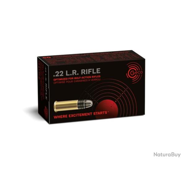 Munitions Geco 22 LR rifle x 500