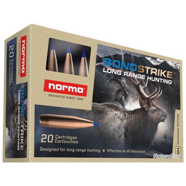 Munitions Norma cal 6.5 CM - 143 grs Bondstrike Extr�me x 20