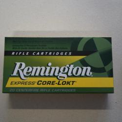 Munitions Remington cal 30-06 Spr- 180 grs Core Lock PSP x 20
