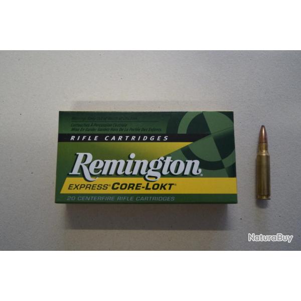 Munitions Remington cal 30-06 Spr- 180 grs Core Lock PSP x 20