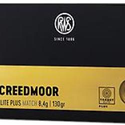 Munitions RWS TEP cal 6.5 CM - 130 grs HPBT Match x 20