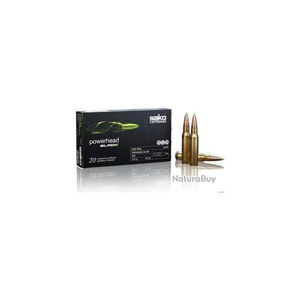 Munitions Sako cal 6.5 CM - 120 grs Powerhead Blade x 20