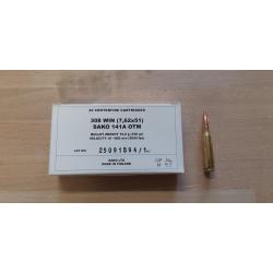 Munitions Sako M-LE cal 308 Win - 175 grs HPBT Match x 20