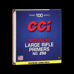 Amorces CCI 250 Large Rifle Magnum x 1000