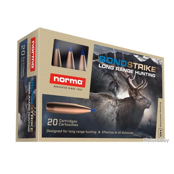 Munitions Norma cal 7 PRC - 165 grs Bondstrike Extr�me x 20