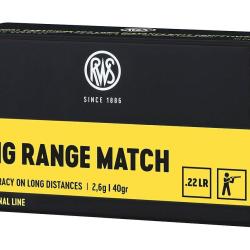 Munitions RWS 22 LR - Long Range Match x 500
