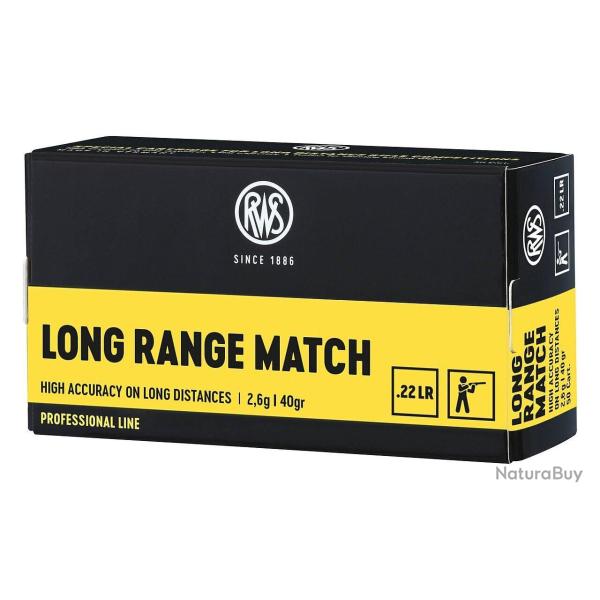 Munitions RWS 22 LR - Long Range Match x 500