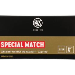 Munitions RWS 22 LR - Special Match x 500