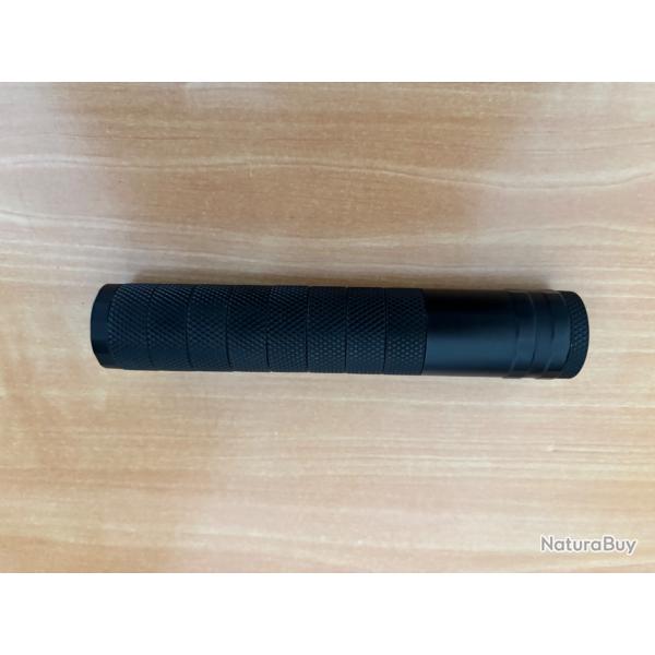 Mod�rateur de son Alphasilence en acier Cal. 243 filetage 1/2x28 - 1� sans prix de r�serve !!