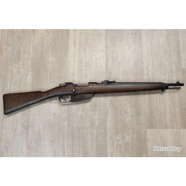Fusil CARCANO M91 TS - Brescia 1918 - Cal 6,5x52 Carcano - CAT D (Occasion)