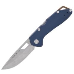 Couteau pliant Buck Mustang Aluminium bleu fonc&eacute;