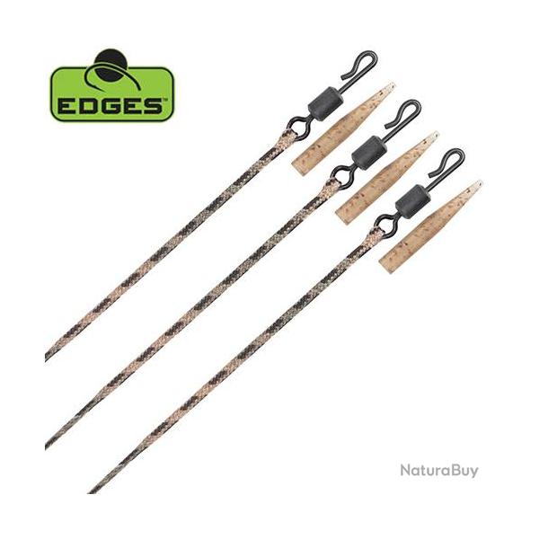 Montage Fox Edges Camo Submerge Leaders 40lbs (par 3)