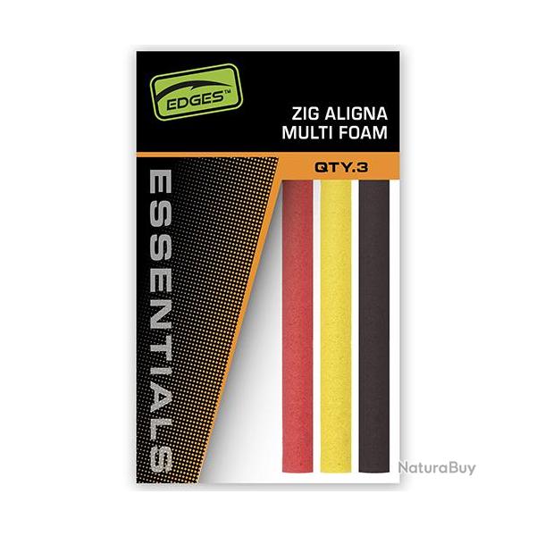 Mousse Fox Edges Zig Foam Kit (Jaune/Rouge/Noir)