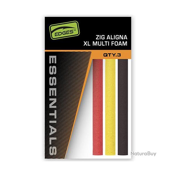 Mousse Fox Edges Zig Foam Kit XL (Jaune/Rouge/Noir)