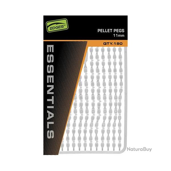 Stops Appats Fox Edges Pellet Pegs 11mm (par 180)