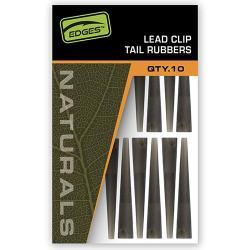 T&eacute;tine Fox Edges Naturals Lead Clip Tail Rubbers (par 10)