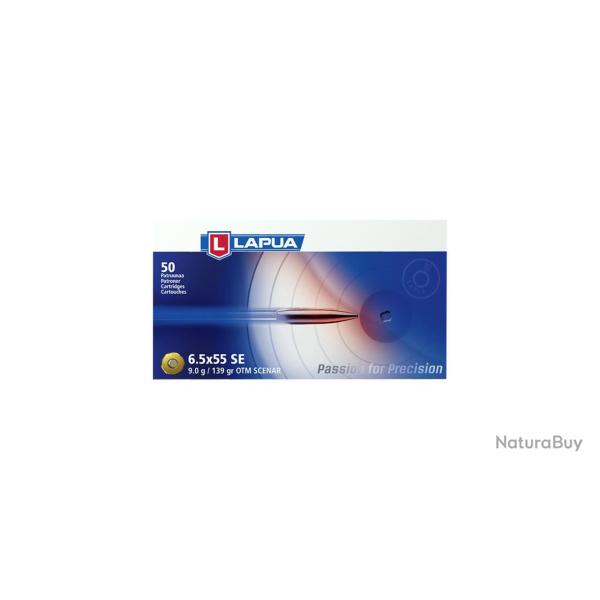 LAPUA 6.5X55 SWEDISH SCENAR 139GR X50 GB458