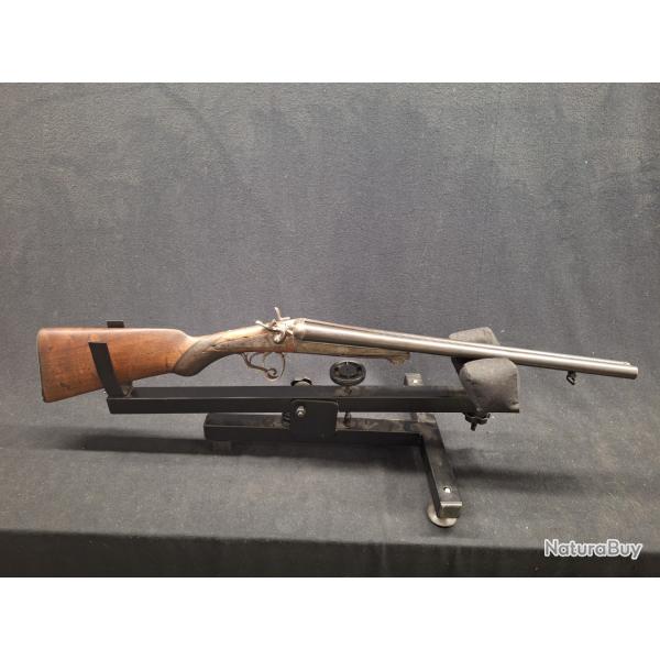 Fusil coachgun � chien ext�rieur Deschamps Montlu�on, Cal. 16/65 - 1� sans prix de r�serve !!