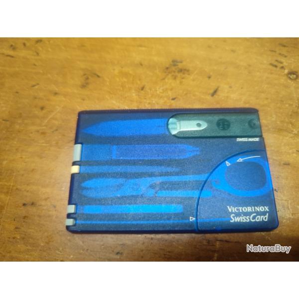 Victorinox - Carte Multifonctions Swisscard Transclucide