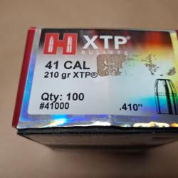 Ogives 41 Rem Mag 210gr Hornady XTP ref 41000 par 200