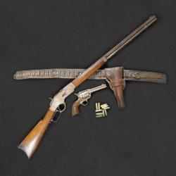 Winchester Model 1873 Cal. .44-40 WCF - Canon Octogonal 28" - Fabrication 1884 - &Eacute;tat d'Origine