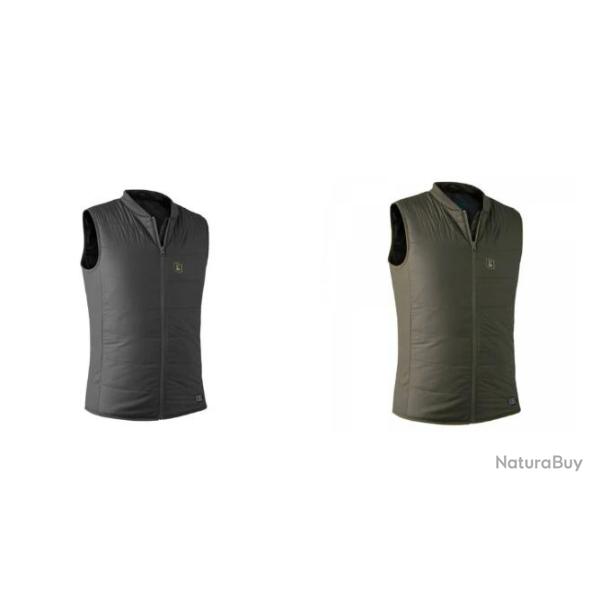 SOLDES !! GILET CHAUFFANT DEERHUNTER INNER WAISTCOAST AVEC BATTERIE NOIR L